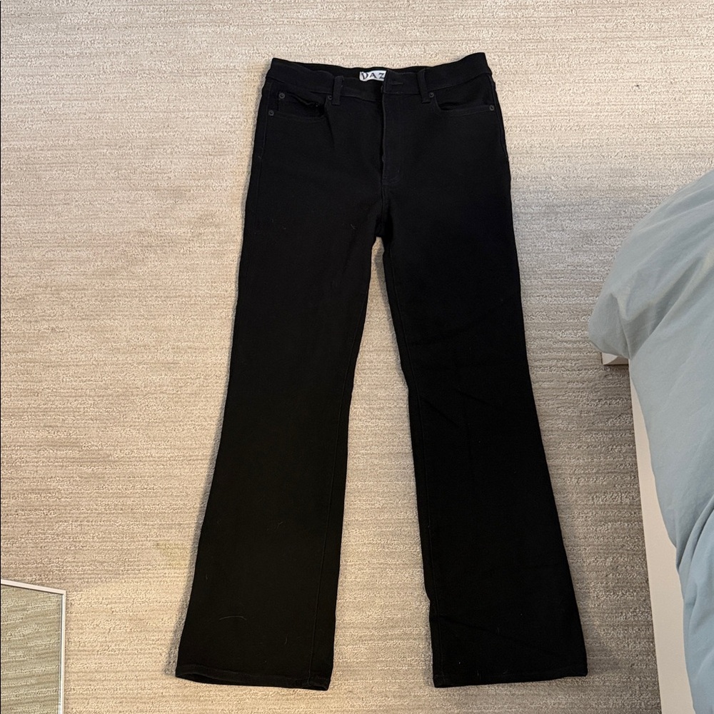 Black Women's Jeans Bootcut Mid Rise